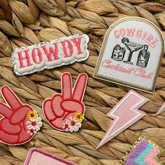 SALE! Cute Western Party Patches Set - Iron On - Picture 3 of 4